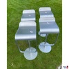 4 Barhocker metall