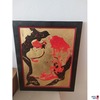Bild mit schwarzem Rahmen - Motiv: Clown