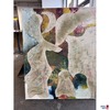 Bild ohne Titel 100x80 cm Collage und Öl auf Leinwand