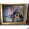 Bild -Stillleben mit Hummer, 76 x 66 cm, Öl auf Leinwand signiert mit Reinhold