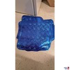 4 Autofußmatten blau Gummi