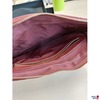 Chanel Schminktasche weinrot - geprägtes Rosenmuster