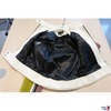 Lamfelljacke mit Ledermix gearbeitet