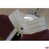 Lamfelljacke mit Ledermix gearbeitet