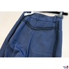 Stoffhose mit Lederimitat