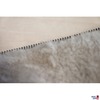 Lamfell Gilet mit Ledermix gearbeitet