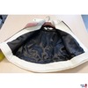 Lamfelljacke mit Ledermix gearbeitet