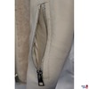 Lamfell Gilet mit Ledermix gearbeitet