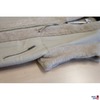 Lamfell Gilet mit Ledermix gearbeitet