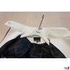Lamfelljacke mit Ledermix gearbeitet