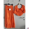 Damenrock mit Oberteil Marke: Lumina orange keine Gr. bekannt ???????(Italienische Ware) neu