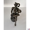 Bronze auf Marmor "Teufel"