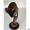 Bronze auf Marmor "Maske"