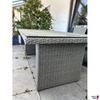 Outdoor-Tisch Seitenansicht
