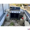Gasgrill: Weber Genesis II, mit 2 Gasflaschen