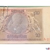 28 Stück Banknoten a 20 Reichsmark