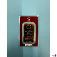 Goldbarren 100 g Fine Gold 999&comma;9 &lpar;MELTER ASSAYER&rpar;&nbsp;Nr&period; 460956