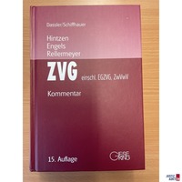 ZVG Kommentar&comma; 15&period; Auflage