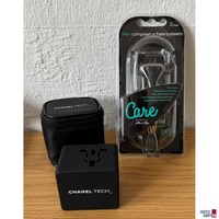 Reiseadapter und Rasierer