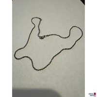 Halskette silberfarben