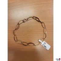 Armband rotgold - 585 = 14 Karat - weißgold