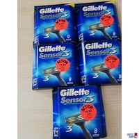 5x 8er-Packung Gillette Sensor3 Rasierklingen