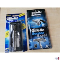 Gillette Sensor Excel + 2x 10 Rasierklingen