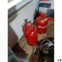 2 x 10 kg Gasflaschen - Drachengas gebraucht/Gebrauchsspuren vorhanden