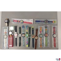 15 diverse Armbanduhren von Swatch