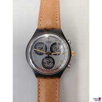 Swatch Twenty Two Jewels 24 -&nbsp;Batteriebetrieben mit Lederband