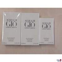 3 St&uuml;ck Eau de Toilette Pour Homme der Marke Giorgio Armani 1x 50 ml&comma; 2x 100 ml NEU &ndash; in Origialverpackung