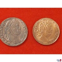 2 Kupfermünzen Nachprägung