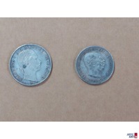 2 Münzen von Franz Joseph dem I