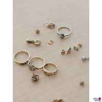 Konvolut aus 585 &permil; Gelbgold