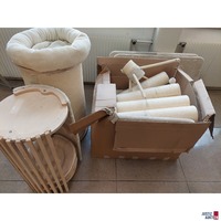 Kratzbaum XXL für große Katzen - 2 Kratztonnen XXL