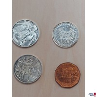 2 x 10 Euro Silbermünzen Münze Österreich u.a.