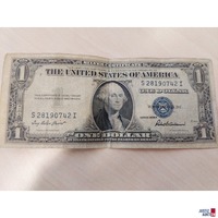 USA 1 Dollar Banknote Silver Certificate
