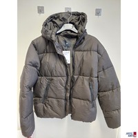 Herren-Pufferjacke in Loose Fit von H&amp&semi;M Gr&ouml;&szlig;e S dunkles Khakigr&uuml;n NEU