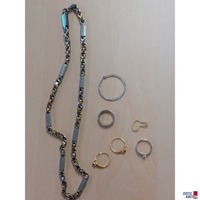 Konvolut bestehend aus diversen Modeschmuck