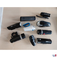 Fahrradlampen diverser Marken