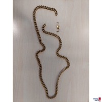 Messingkette vergoldet&comma; defekt