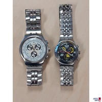 2 Herrenarmbanduhren der Marke Swatch