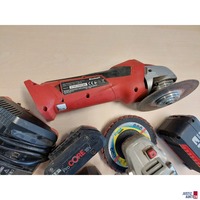 Akku-Winkelschleifer der Marke Einhell TE-AG u&period;a&period;