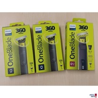 2 Elektrorasierer der Marke Philips OneBlade 360 blade