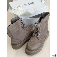 Stiefeletten Celine Paris rm 129 khaki Gr&ouml;&szlig;e 40