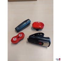 Diverse Fahrradlichter