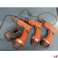 3 Akku-Bohrschrauber der Marke Spit u&period;a&period;