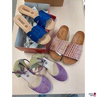 1 Paar Keilsandalette der Marke Deerberg Gr&ouml;&szlig;e 37 u&period;a&period;