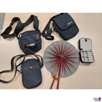 3 Umh&auml;ngetaschen - 1 F&auml;cher - 1 Schmuckschatulle - neuwertig