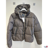 Herren-Pufferjacke in Loose Fit von H&M Gr&ouml;&szlig;e S dunkles Khakigr&uuml;n NEU
